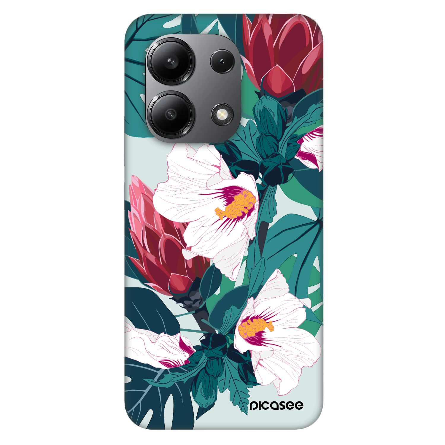 Picasee Fashion Case pentru Xiaomi Redmi Note 13 4G - Rhododendron