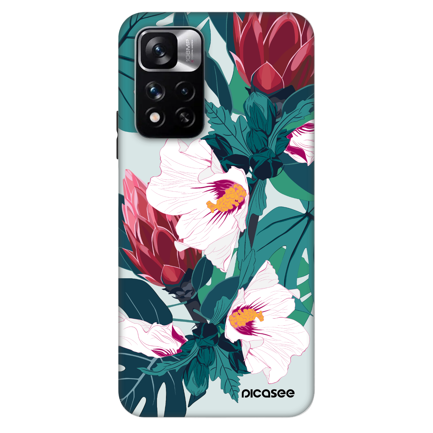 Picasee Fashion Case pentru Xiaomi Redmi Note 11 Pro 5G - Rhododendron