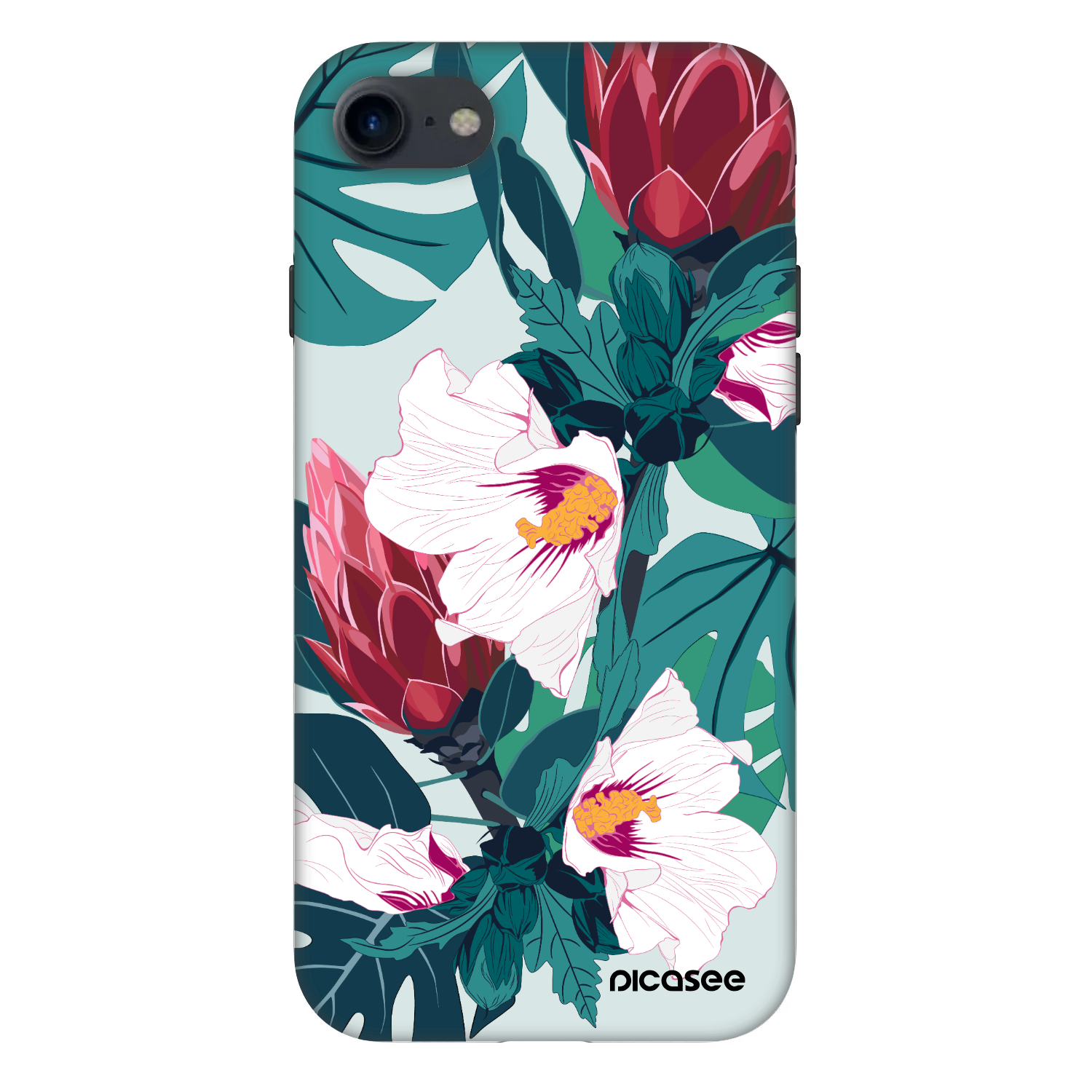 Picasee Fashion Case pentru Apple iPhone SE 2022 - Rhododendron