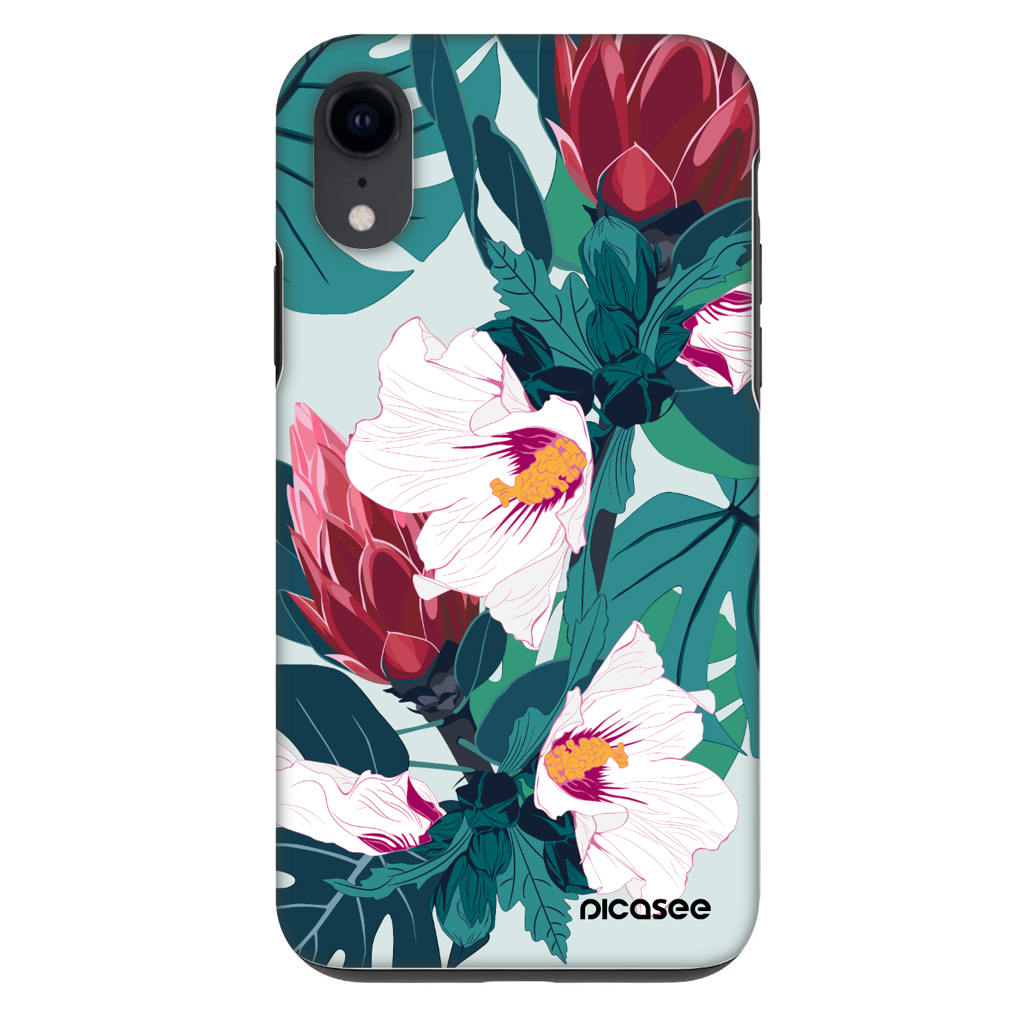 Picasee Fashion Case pentru Apple iPhone XR - Rhododendron