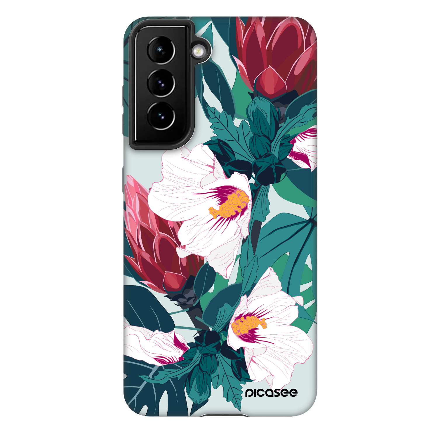 Picasee Fashion Case pentru Samsung Galaxy S21 FE 5G - Rhododendron