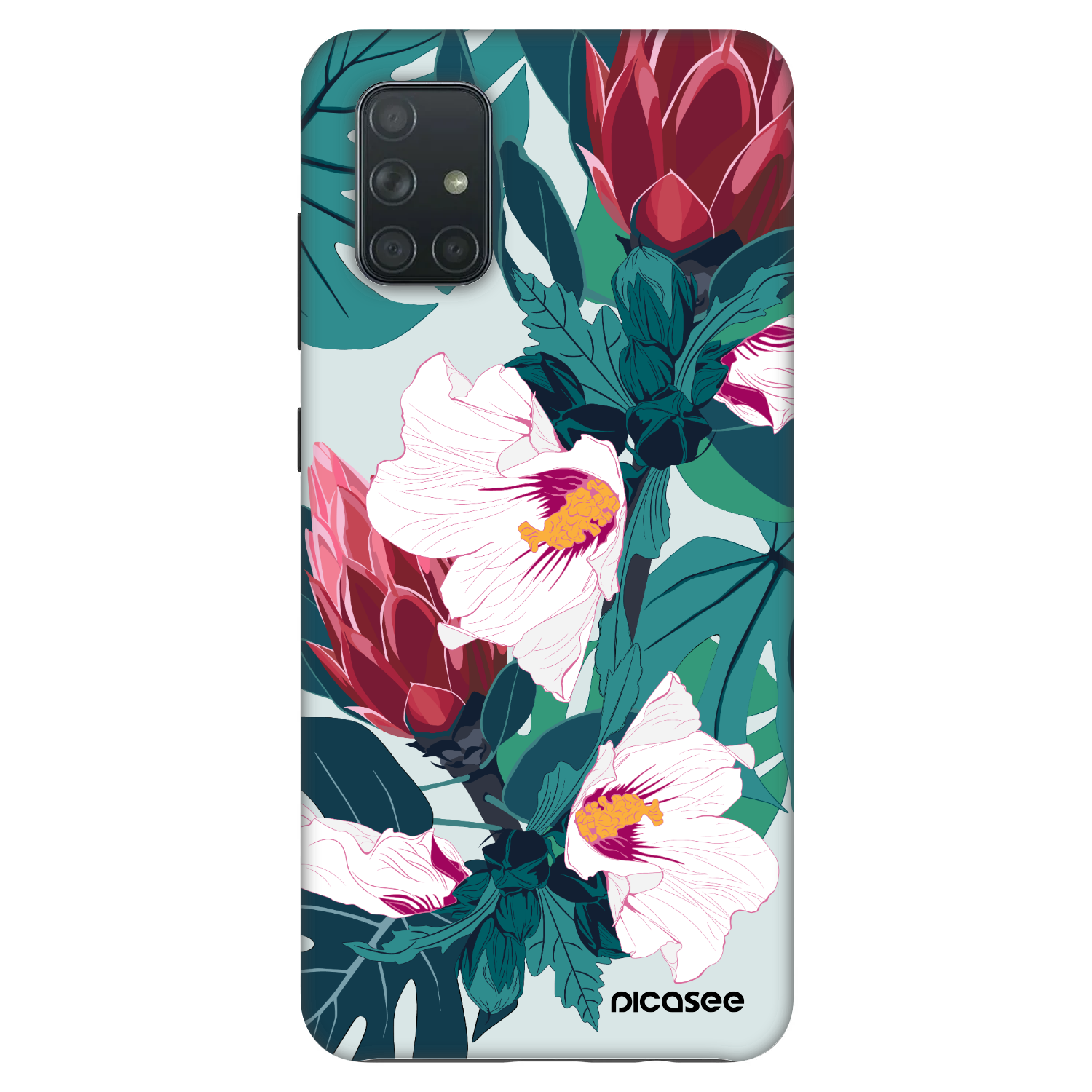 Picasee Fashion Case pentru Samsung Galaxy A71 A715F - Rhododendron