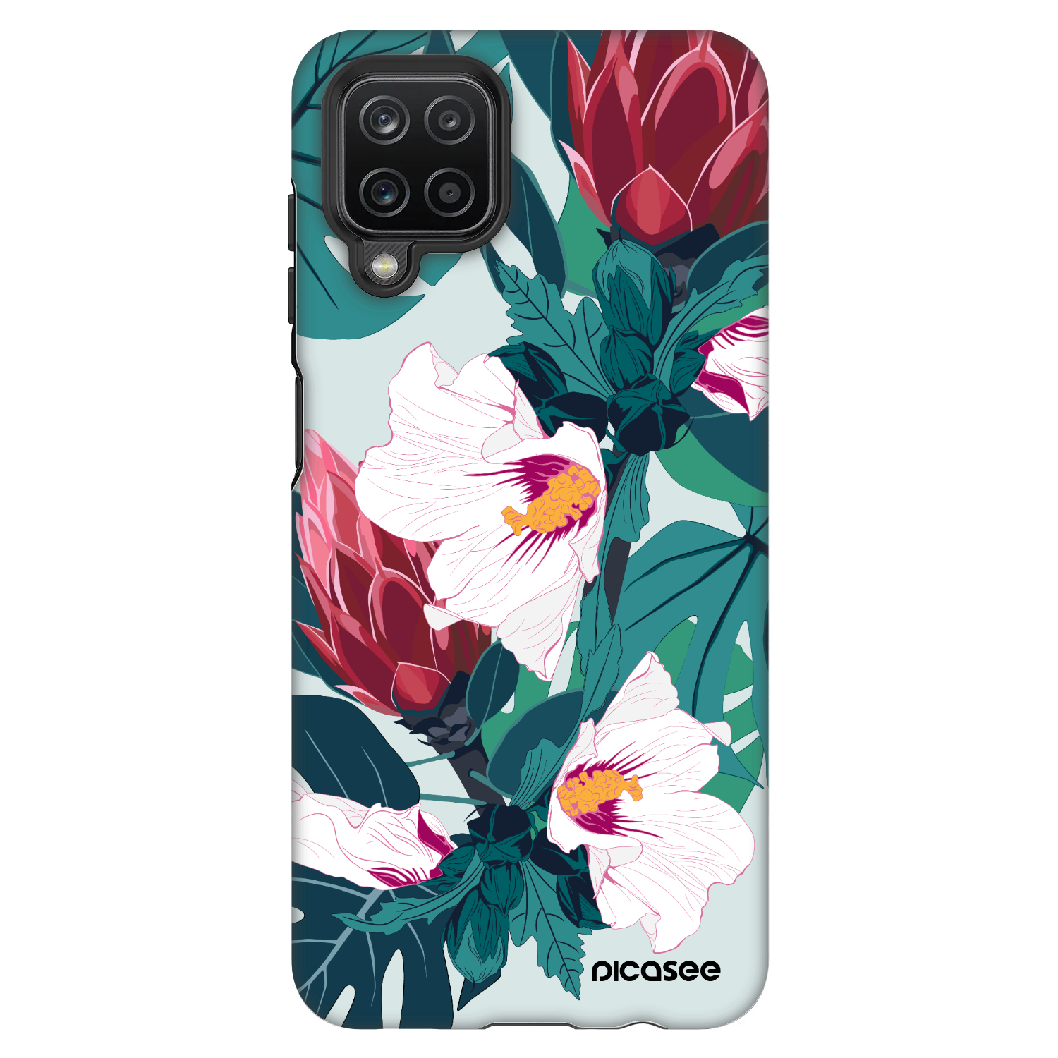 Picasee Fashion Case pentru Samsung Galaxy A12 A125F - Rhododendron