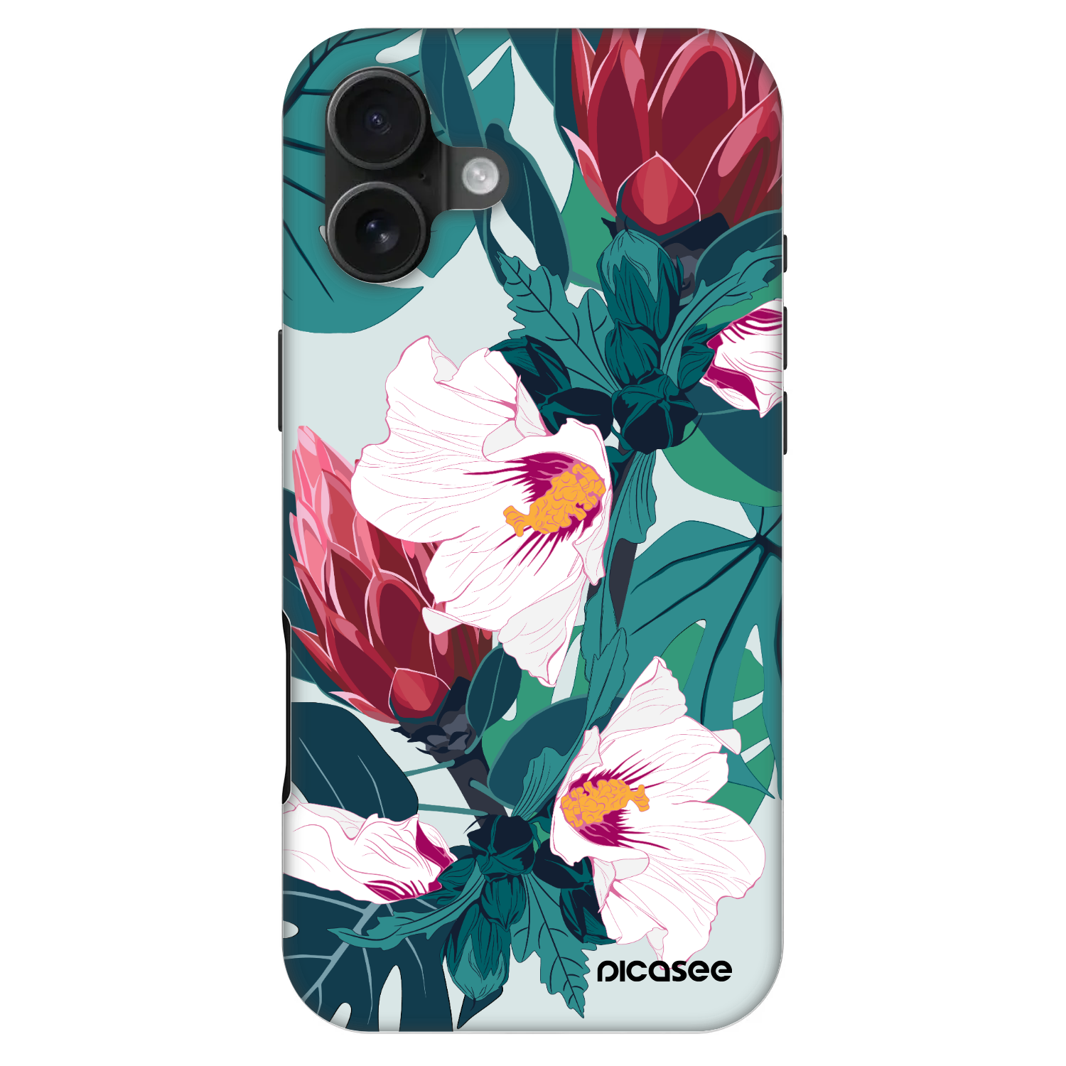 Picasee Fashion Case MagSafe pentru Apple iPhone 16 Plus - Rhododendron