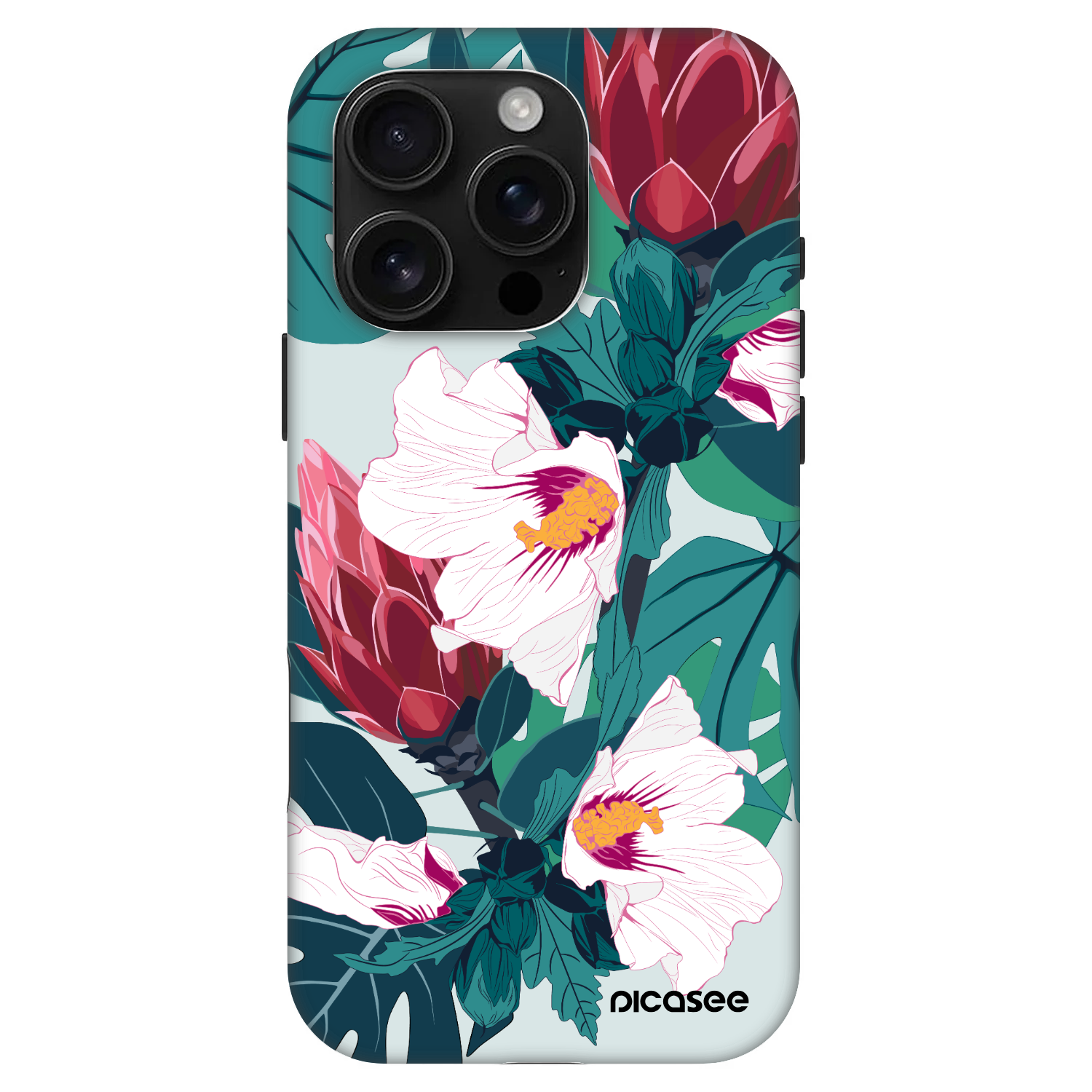 Picasee Fashion Case MagSafe pentru Apple iPhone 16 Pro - Rhododendron