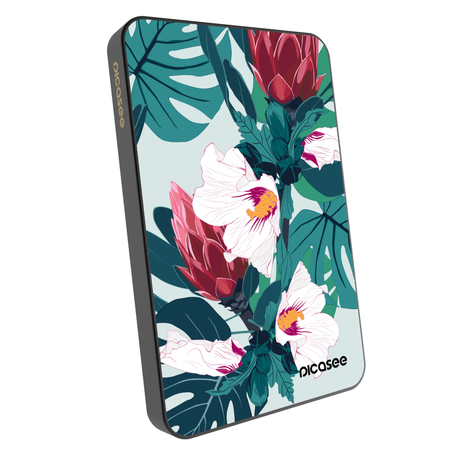 Picasee Powerbank cu MagSafe 5 000 mAh Gri - Rhododendron