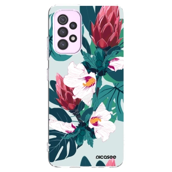 Picasee husă transparentă din silicon pentru Samsung Galaxy A32 5G A326B - Rhododendron