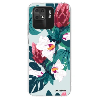 Picasee husă transparentă din silicon pentru Xiaomi Redmi 10C - Rhododendron