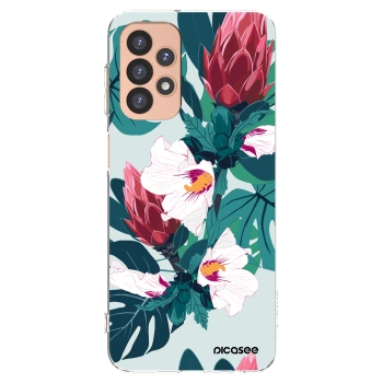 Picasee husă transparentă din silicon pentru Samsung Galaxy A23 A236B 5G - Rhododendron