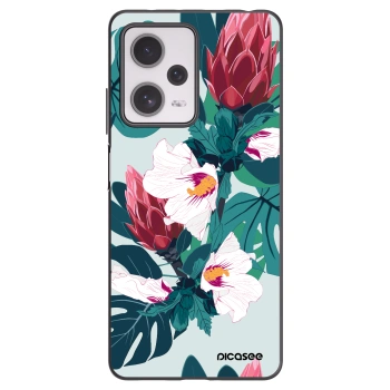 Picasee husă neagră din silicon pentru Xiaomi Redmi Note 12 Pro+ 5G - Rhododendron