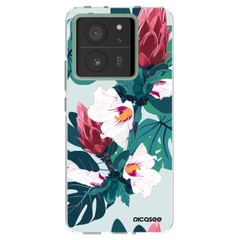 Picasee husă transparentă din silicon pentru Xiaomi 13T - Rhododendron