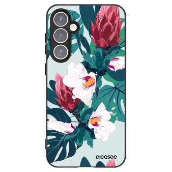 Picasee husă neagră din silicon pentru Samsung Galaxy S23 FE S711B - Rhododendron
