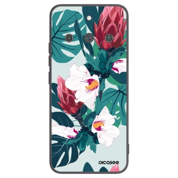 Picasee husă neagră din silicon pentru Realme 11 Pro+ - Rhododendron