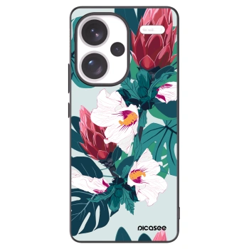 Picasee husă neagră din silicon pentru Xiaomi Redmi Note 13 Pro+ 5G - Rhododendron