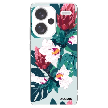 Picasee husă transparentă din silicon pentru Xiaomi Redmi Note 13 Pro+ 5G - Rhododendron