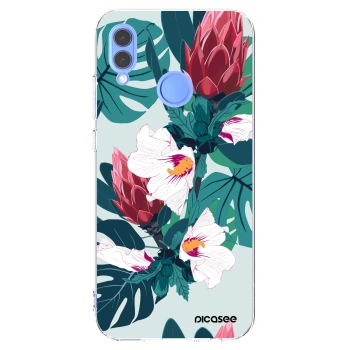 Picasee husă transparentă din silicon pentru Honor 10 Lite - Rhododendron