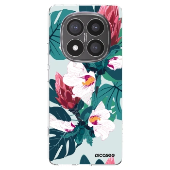 Picasee husă transparentă din silicon pentru Xiaomi Redmi Note 14 Pro+ 5G - Rhododendron