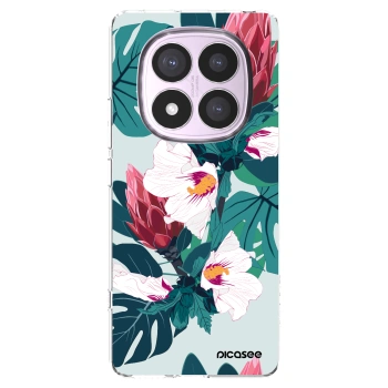 Picasee husă transparentă din silicon pentru Xiaomi Redmi Note 14 Pro 5G - Rhododendron