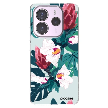 Picasee husă transparentă din silicon pentru Xiaomi Redmi Note 14 5G - Rhododendron