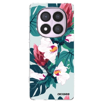 Picasee husă transparentă din silicon pentru Xiaomi Redmi Note 14 Pro 4G - Rhododendron