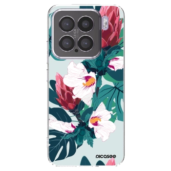 Picasee husă transparentă din silicon pentru Xiaomi 15 - Rhododendron