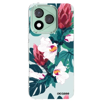 Picasee husă transparentă din silicon pentru Honor 400 Lite 5G - Rhododendron