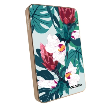 Powerbank cu MagSafe 5 000 mAh cu design propriu De aur - Rhododendron