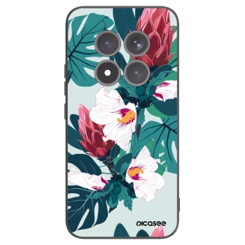 Picasee husă neagră din silicon pentru Xiaomi Redmi Note 15 Pro+ - Rhododendron