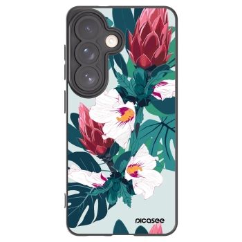 Picasee husă neagră din silicon pentru Samsung Galaxy S26 - Rhododendron