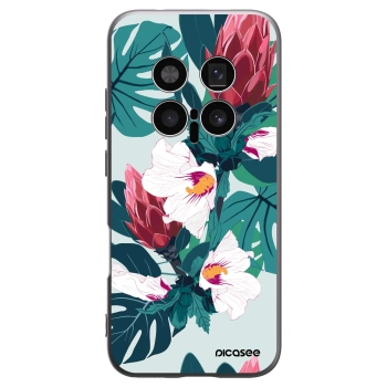 Picasee husă neagră din silicon pentru Honor Magic8 Pro 5G - Rhododendron