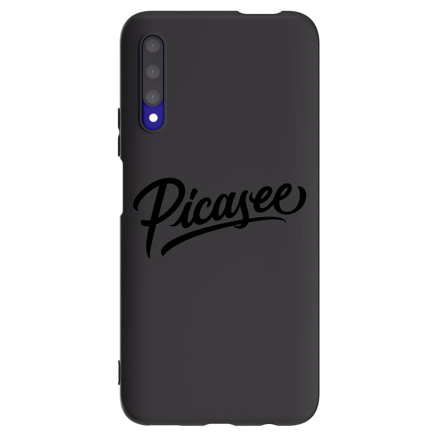 Picasee husă neagră din silicon pentru Honor 9X Pro - Picasee - old logo - black