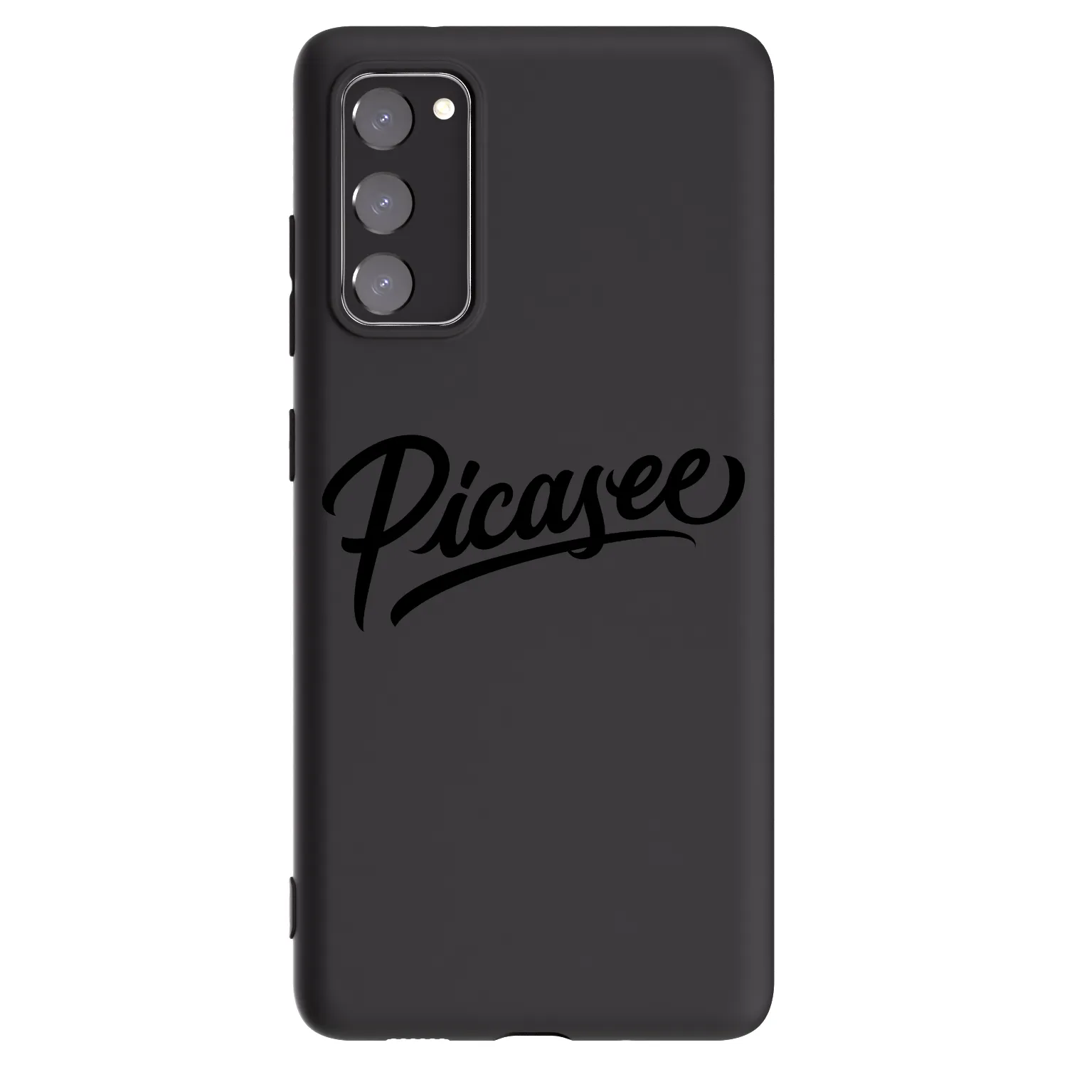 Picasee husă neagră din silicon pentru Samsung Galaxy S20 FE - Picasee - old logo - black