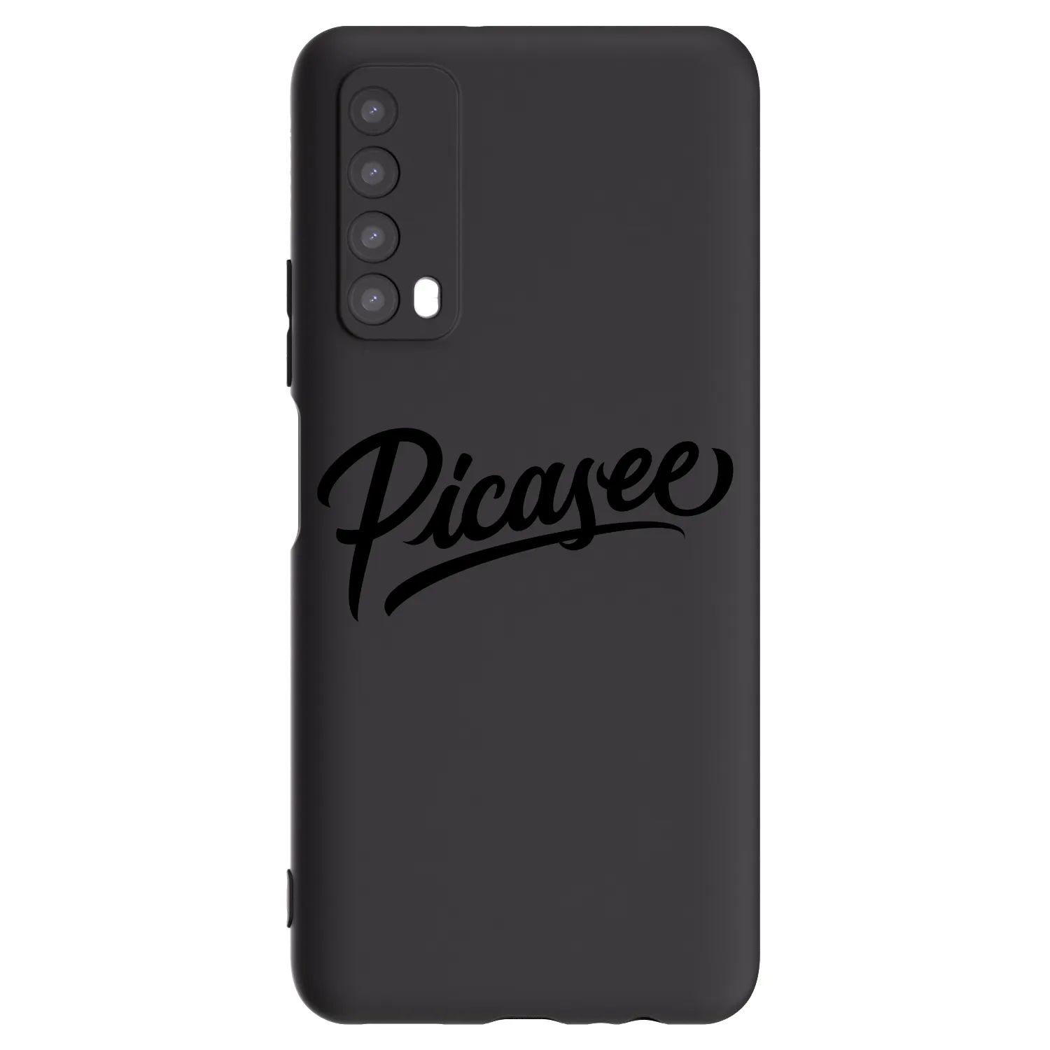 Picasee husă neagră din silicon pentru Huawei P Smart 2021 - Picasee - old logo - black