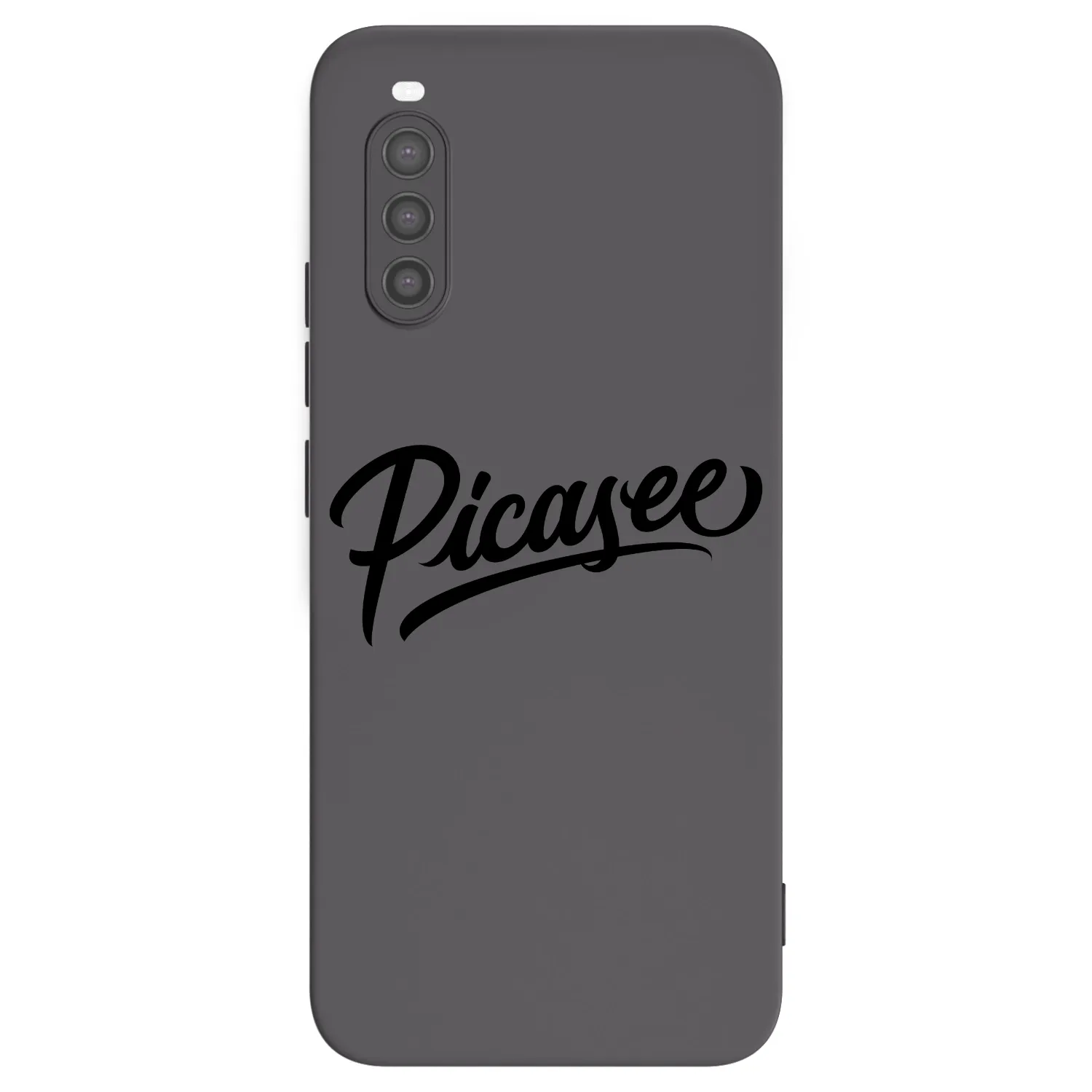 Picasee husă neagră din silicon pentru Sony Xperia 10 II - Picasee - old logo - black