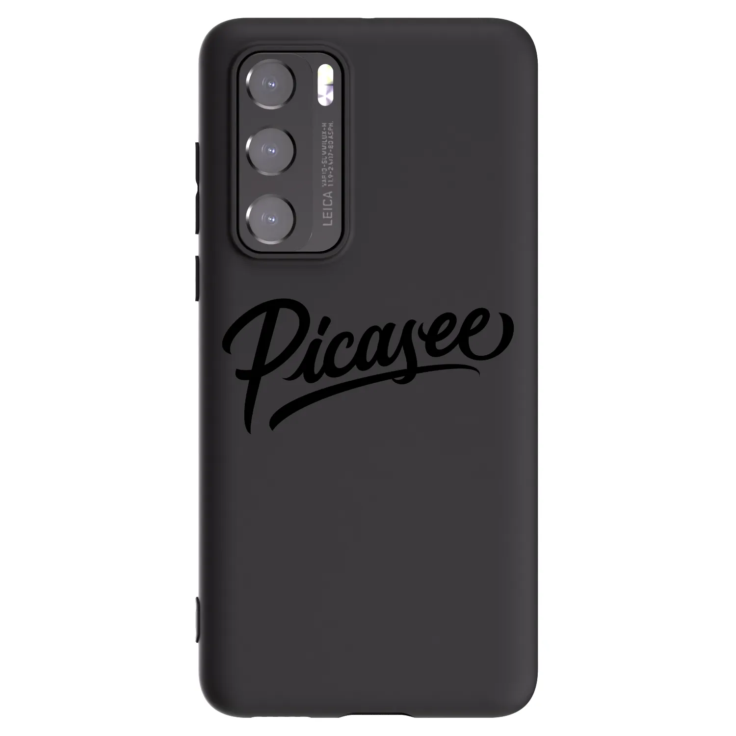 Picasee husă neagră din silicon pentru Huawei P40 - Picasee - old logo - black