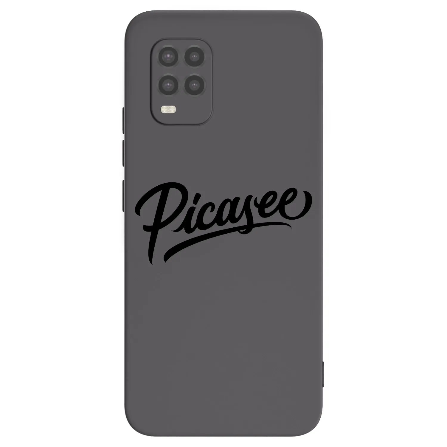 Picasee husă neagră din silicon pentru Xiaomi Mi 10 Lite - Picasee - old logo - black