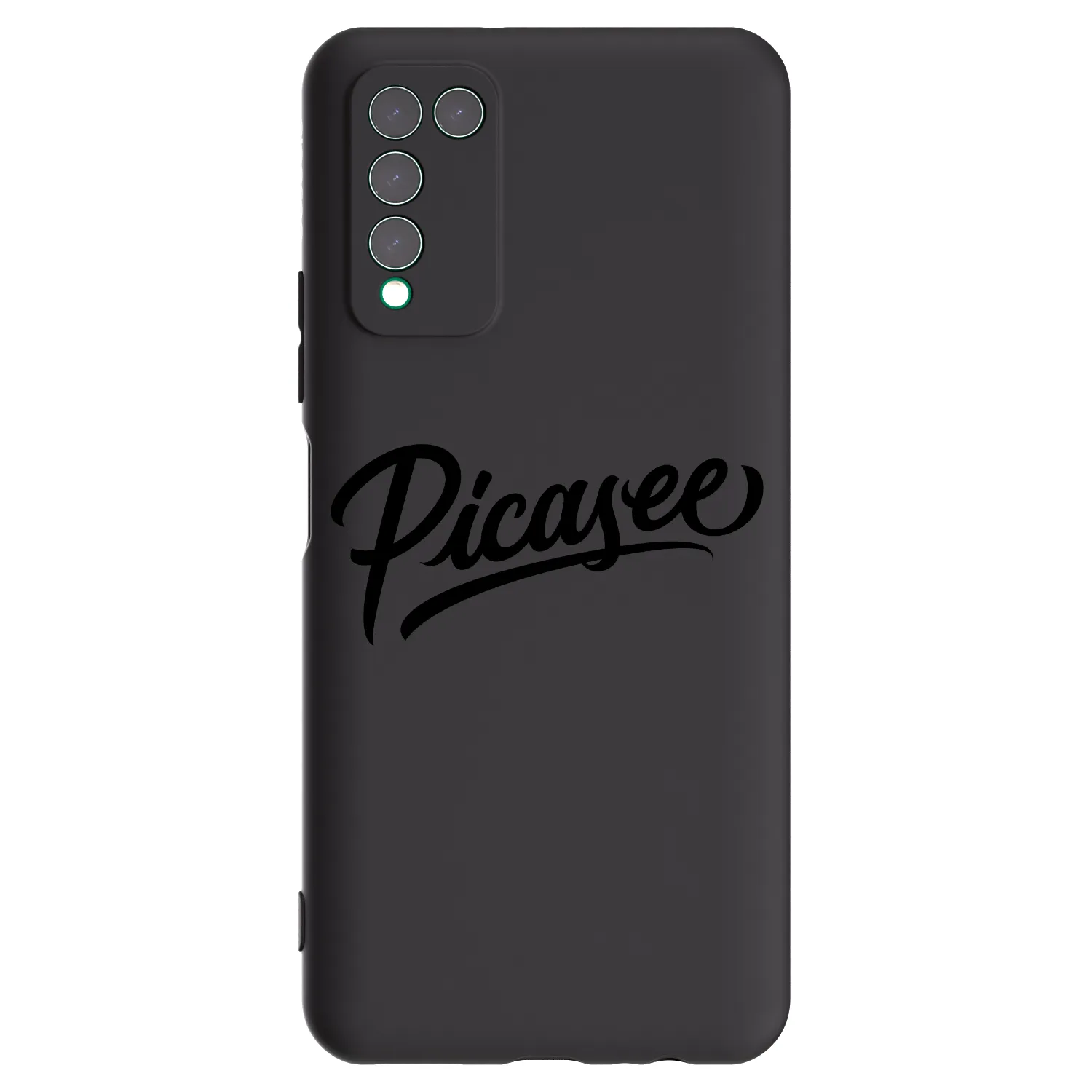Picasee husă neagră din silicon pentru Honor 10X Lite - Picasee - old logo - black