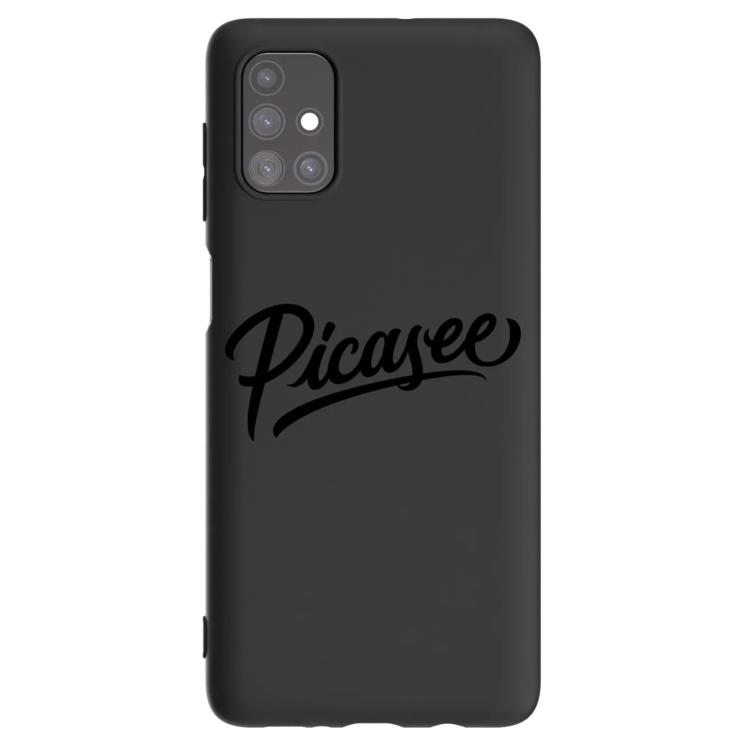 Picasee husă neagră din silicon pentru Samsung Galaxy M51 M515F - Picasee - old logo - black