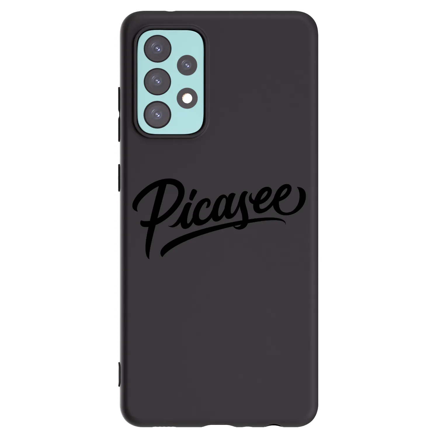 Picasee husă neagră din silicon pentru Samsung Galaxy A72 A725F - Picasee - old logo - black