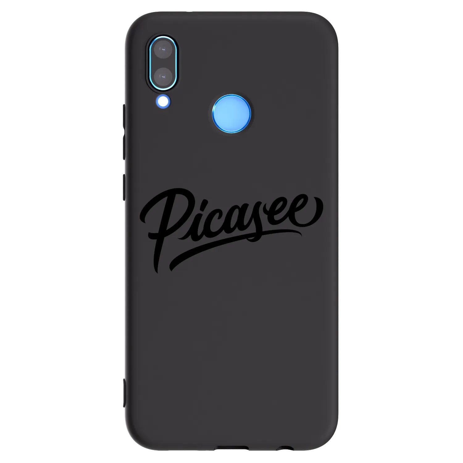 Picasee husă neagră din silicon pentru Huawei P20 Lite - Picasee - old logo - black