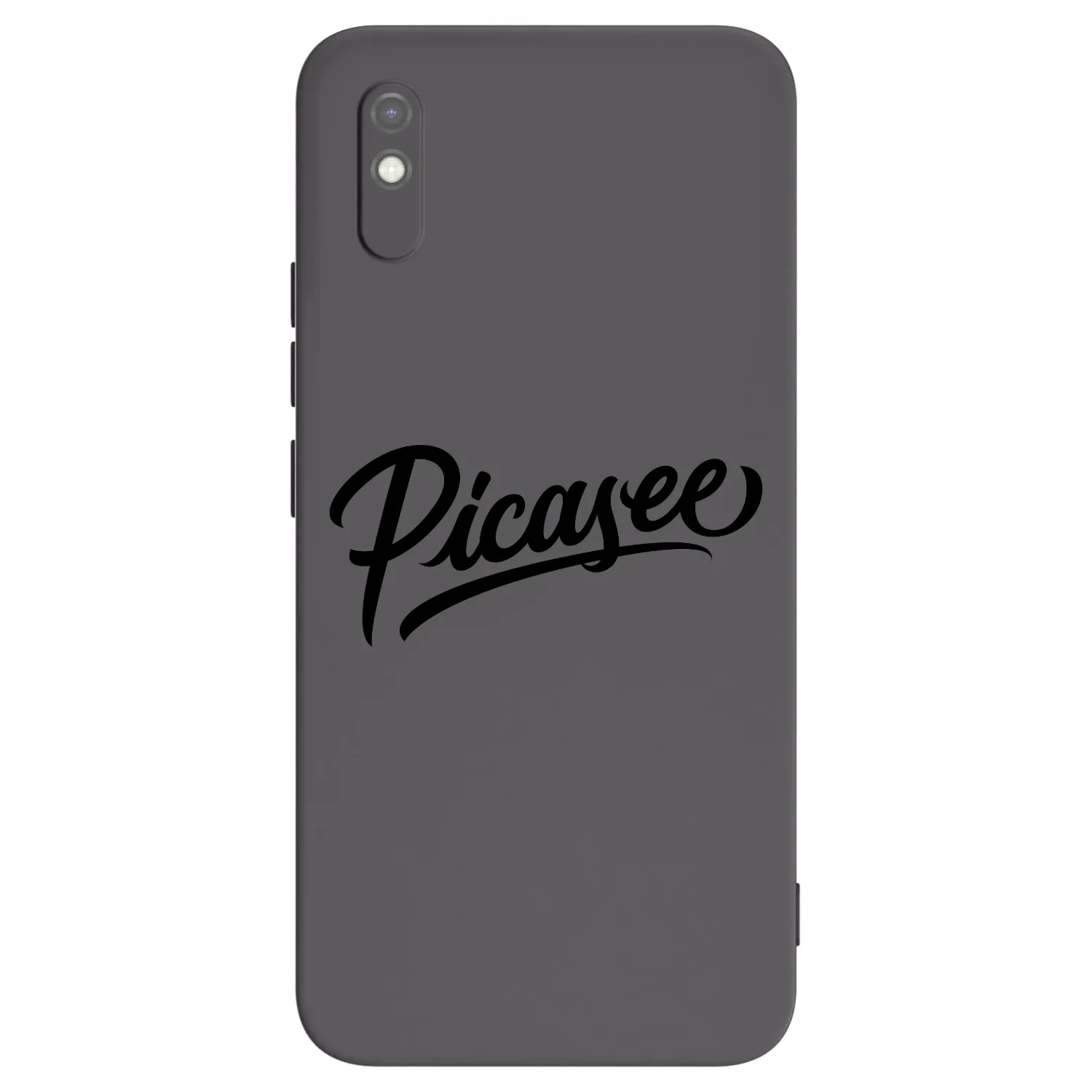 Picasee husă neagră din silicon pentru Xiaomi Redmi 9AT - Picasee - old logo - black