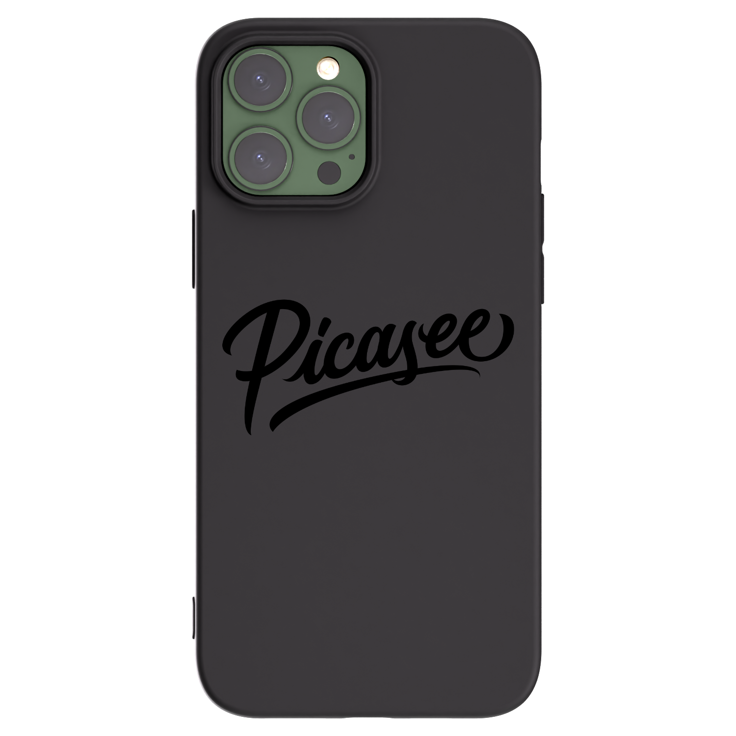 Picasee husă neagră din silicon pentru Apple iPhone 13 Pro Max - Picasee - old logo - black