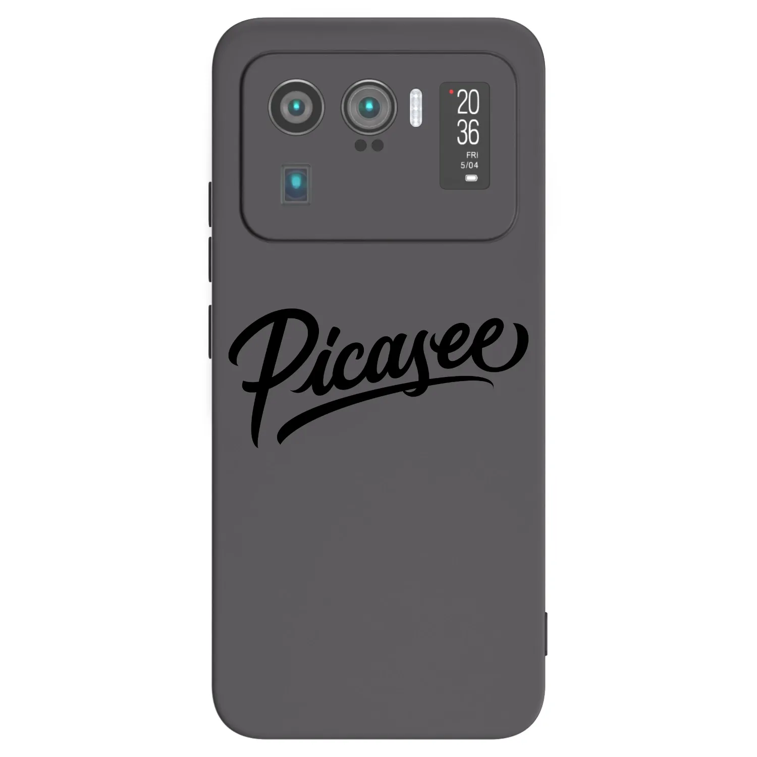 Picasee husă neagră din silicon pentru Xiaomi Mi 11 Ultra - Picasee - old logo - black