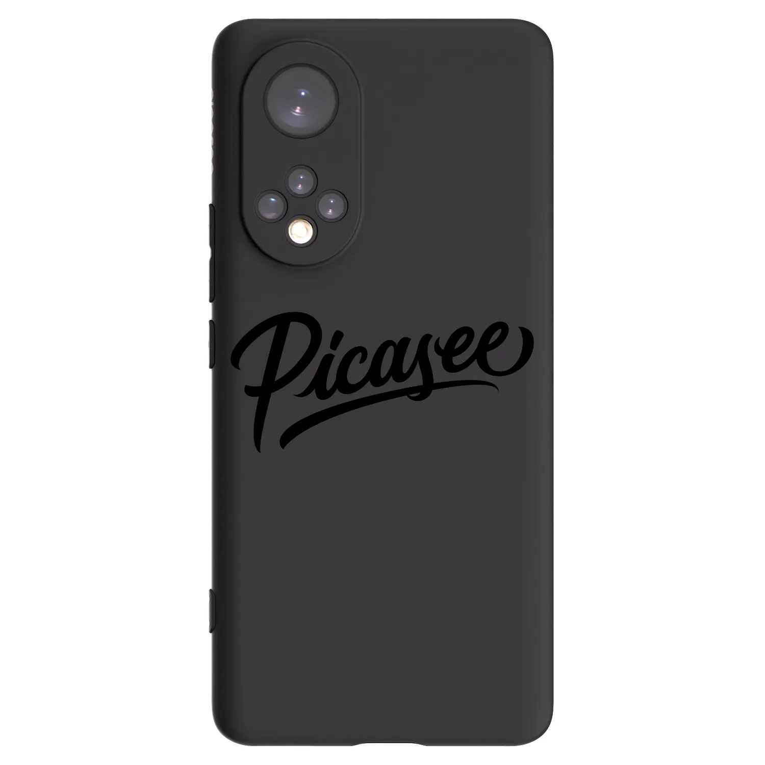Picasee husă neagră din silicon pentru Honor 50 5G - Picasee - old logo - black