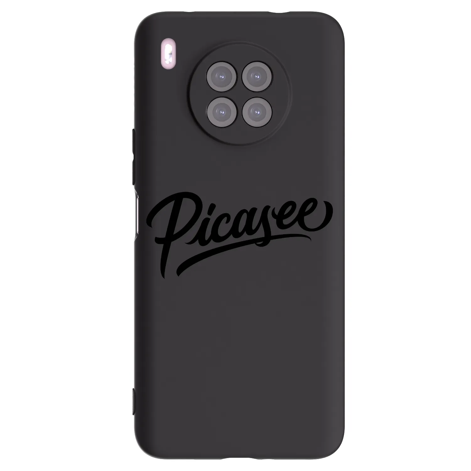 Picasee husă neagră din silicon pentru Huawei Nova 8i - Picasee - old logo - black