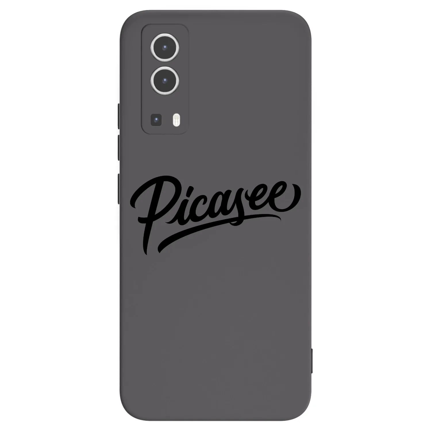 Picasee husă neagră din silicon pentru Vivo Y72 5G - Picasee - old logo - black