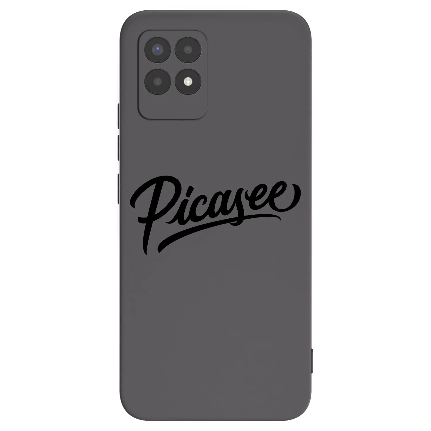 Picasee husă neagră din silicon pentru Realme 8i - Picasee - old logo - black