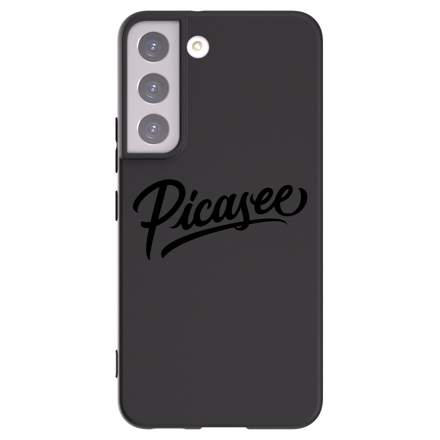 Picasee husă neagră din silicon pentru Samsung Galaxy S22 5G - Picasee - old logo - black