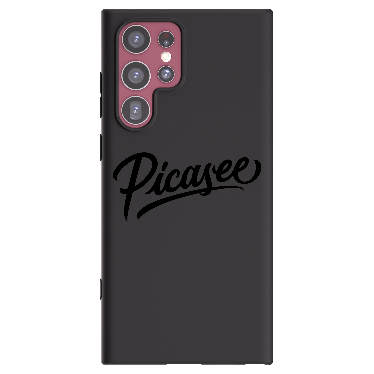 Picasee husă neagră din silicon pentru Samsung Galaxy S22 Ultra 5G - Picasee - old logo - black