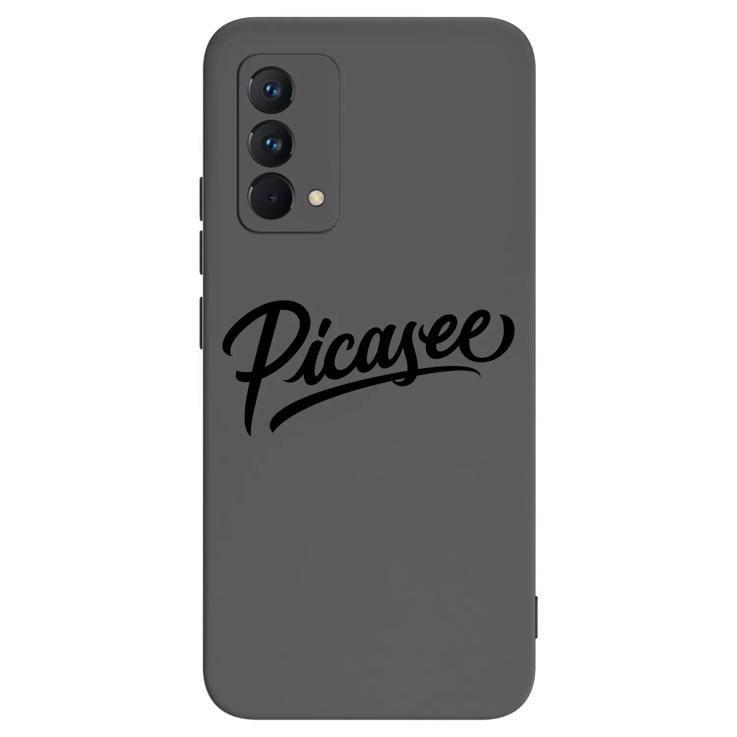 Picasee husă neagră din silicon pentru Realme GT Master Edition 5G - Picasee - old logo - black